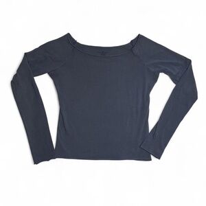 Blue brandy melville long sleeve shirt